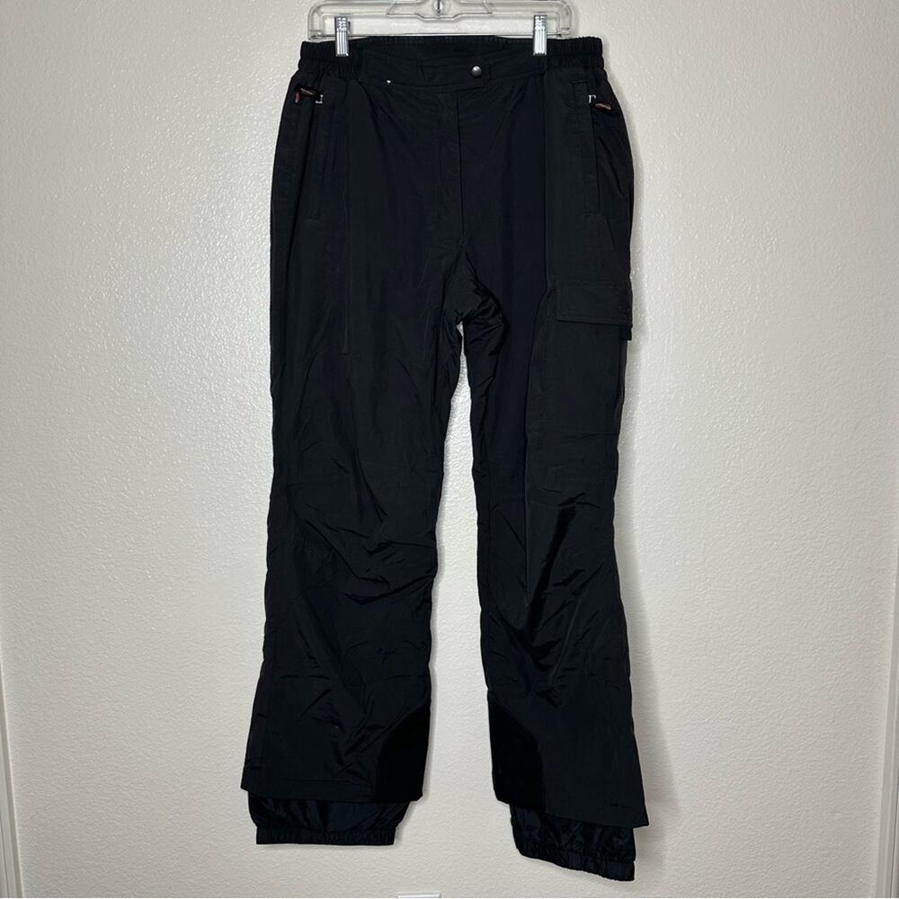 Obermeyer Cargo Black Snow Pants Snowboarding Skiing Womens 14